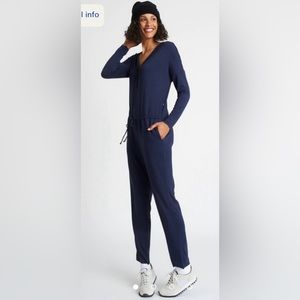 Kit & Ace Good Feels long sleeve brushed jumpsuit size Small